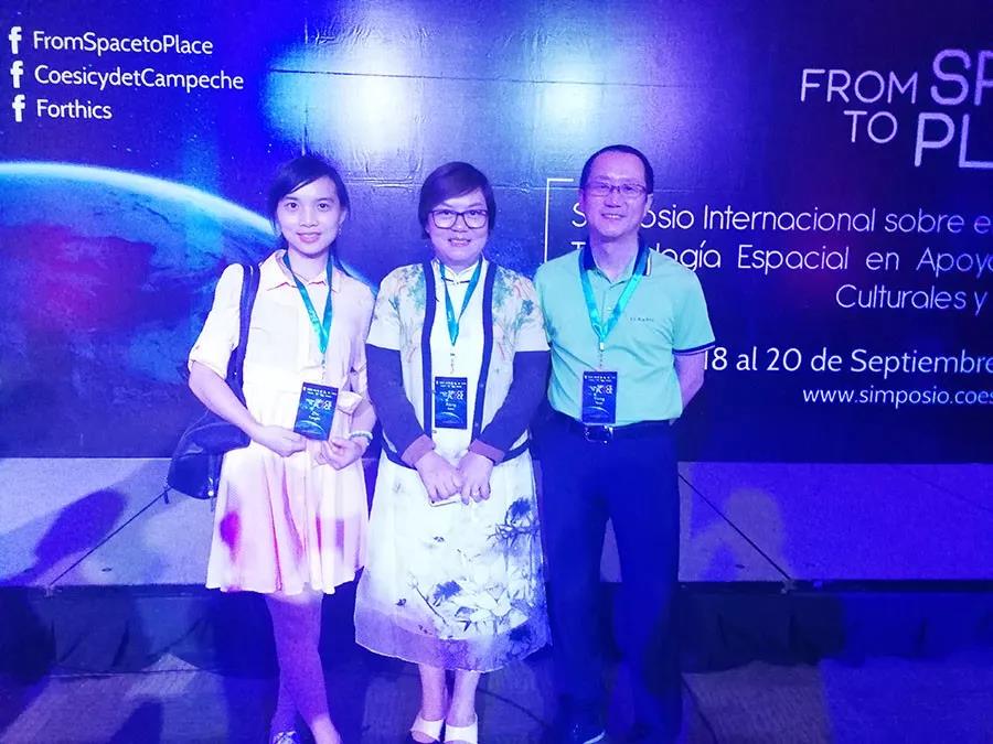 广州欧科董事长熊爱武女士（左二）出席会议