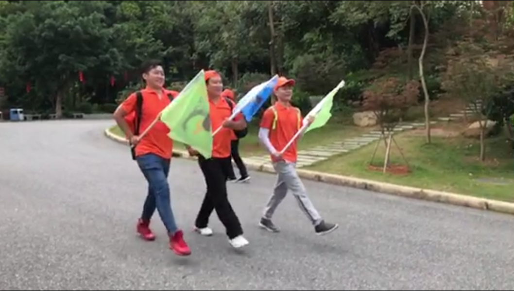 广州欧科十六周年庆--仪仗队