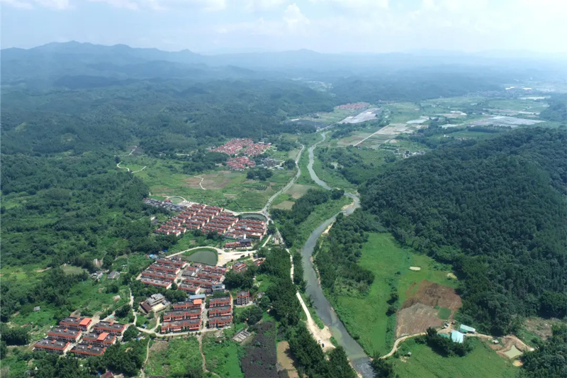 吕田新农村建设项目。，新农村建设，全域土地综合整治