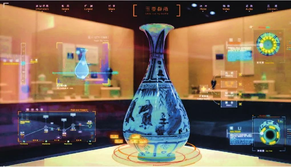 元宇宙的文物模型互动