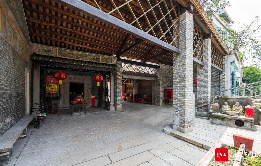 修缮后的古朗南海神庙。