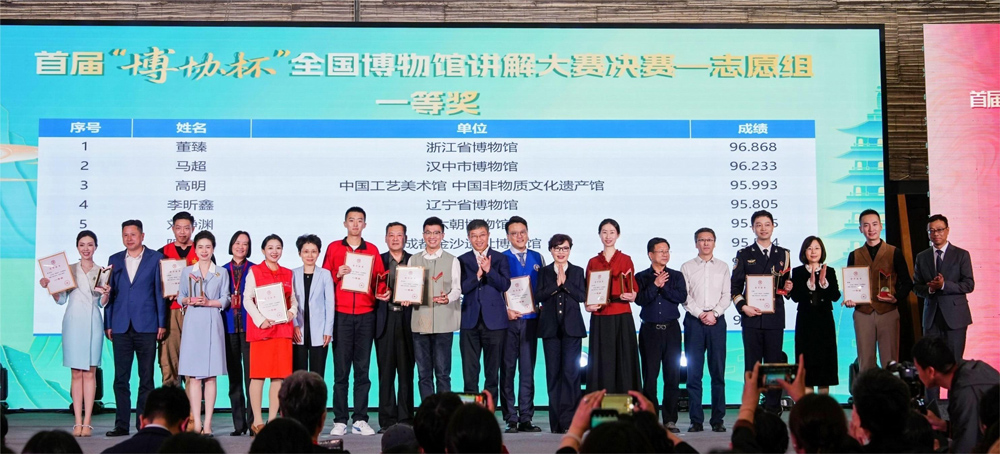 志愿组一等奖颁奖合影