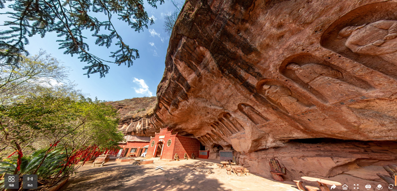 通天岩石窟线上全景虚拟漫游系统，四普，智慧考古，文物普查，智慧博物馆