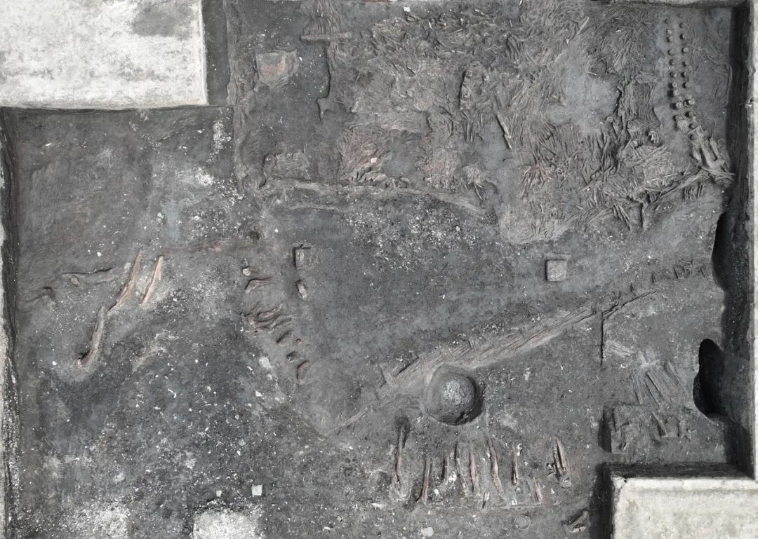 智慧博物馆,智慧考古,房址(F4,上为北) 智慧博物馆,智慧考古,房址(F4,上为北)